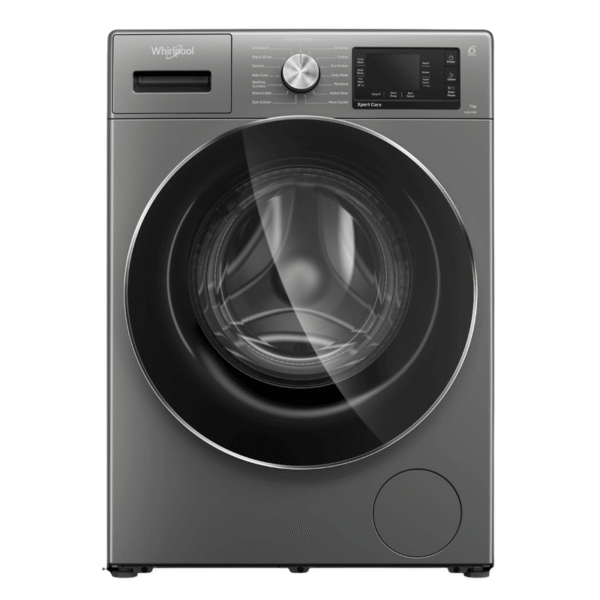 Whirlpool Xpert Care 7kg 5 Star Front-Load Washing Machine with Ozone Air Refresh Technology and In-Built Heater