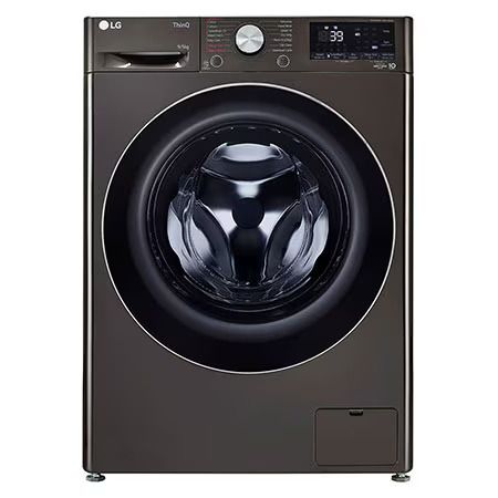 LG 9/5Kg Front Load Washer Dryer, AI Direct Drive™, Black FHD0905STB