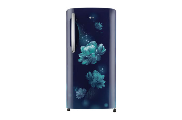 LG 201L, 3 Star, Blue Charm Finish, Direct Cool Single Door Refrigerator (GL-B211HBCD)