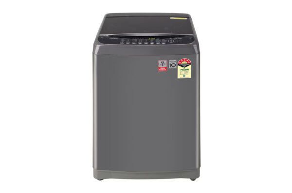 LG 8Kg Top Load Washing Machine, Smart Inverter Motor, Middle Black T80SNMB1Z