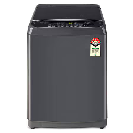 LG 8Kg Top Load Washing Machine, Smart Inverter Motor, Middle Black T80SNMB1Z