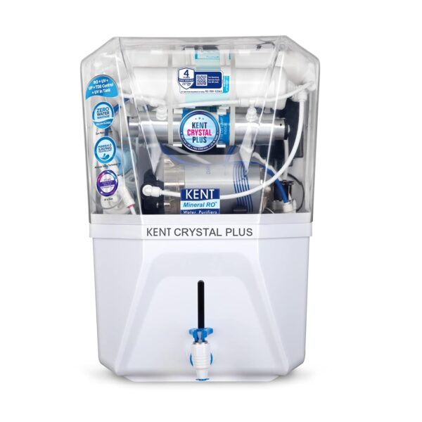 Kent Crystal Plus RO + UV + UF + TDS Control + in-Tank UV Water Purifier